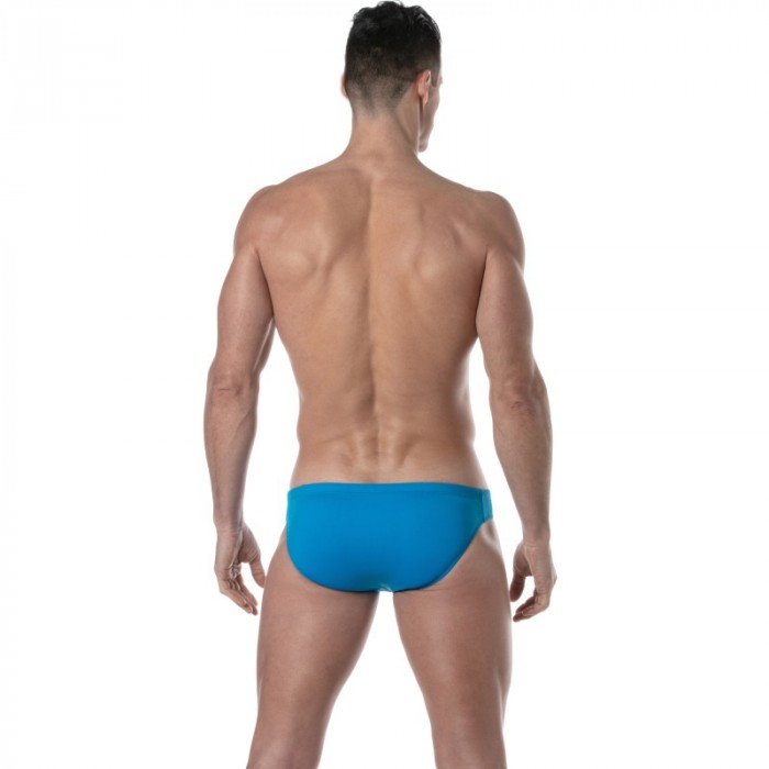 Slip de bain de la marque TOF PARIS - Mini Slip de bain Tof Paris Plain - turquoise - Ref : TOF379T