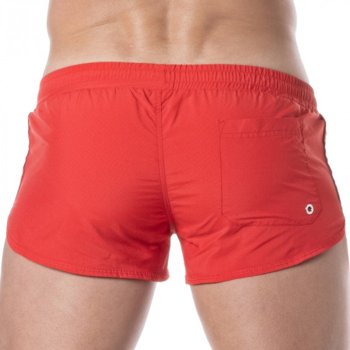 Shorts de baño de la marca TOF PARIS - Mini Shorts de Baño Tof Paris - rojo - Ref : TOF376R