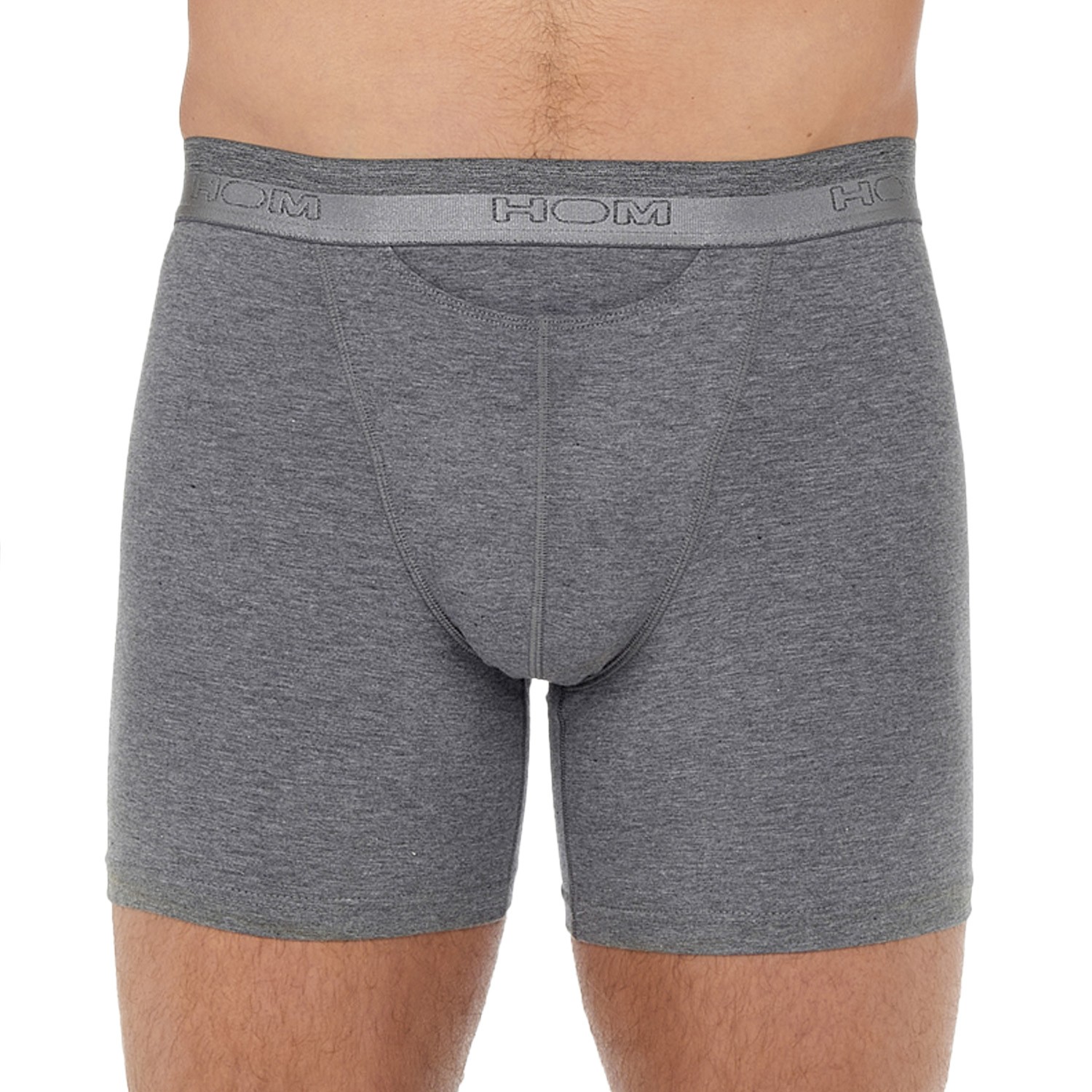 Boxer HO1 long Classic - grey: Boxers for man brand HOM for sale on