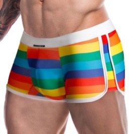 Boxershorts, Shorty der Marke CUT4MEN - C4M Renaissance - Rainbow Athletic Boxershorts - Ref : C4M06 RAINBOW