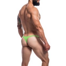 String de la marque CUT4MEN - String Cut4Men Renaissance - vert fluo - Ref : C4M03 NEONGREEN