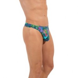 Thong of the brand HOM - G-String HOM Funky Styles - blue - Ref : 402815 I0RA