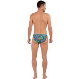 Slip de la marca HOM - Tanga HOM Funky Styles - azul - Ref : 402816 I0RA