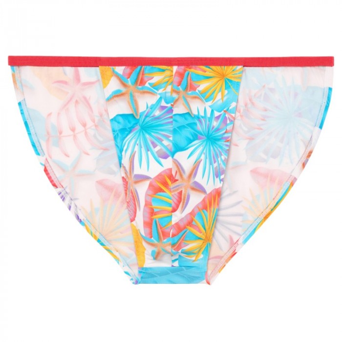 Slip der Marke HOM - Tanga HOM Funky Styles - weiß - Ref : 402816 0003