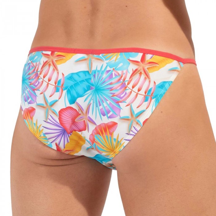 Slip der Marke HOM - Tanga HOM Funky Styles - weiß - Ref : 402816 0003