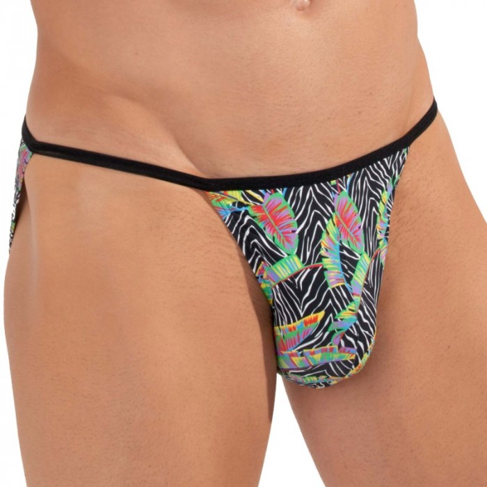 Brief of the brand HOM - Tanga HOM Funky Styles - multicolor - Ref : 402816 P023