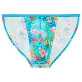 Slip der Marke HOM - Tanga HOM Funky Styles - türkis - Ref : 402816 P0PF