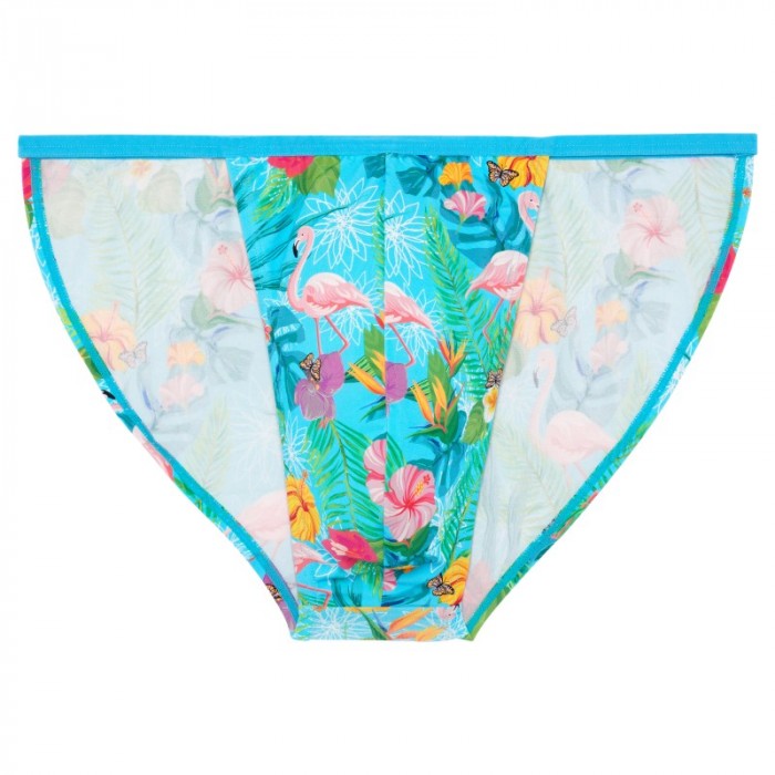 Slip der Marke HOM - Tanga HOM Funky Styles - türkis - Ref : 402816 P0PF