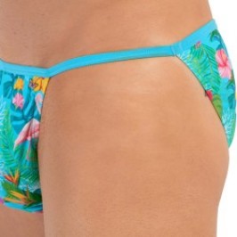 Slip der Marke HOM - Tanga HOM Funky Styles - türkis - Ref : 402816 P0PF