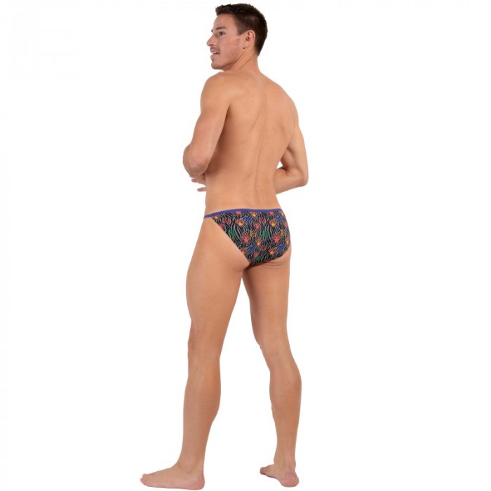 Brief of the brand HOM - Tanga HOM Funky Styles - grey - Ref : 402816 P284