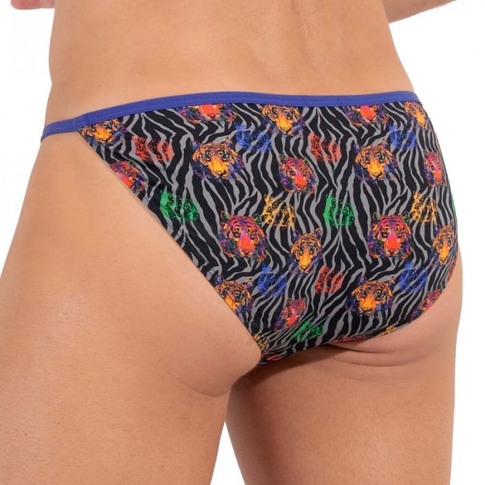 Slip der Marke HOM - Tanga HOM Funky Styles - grau - Ref : 402816 P284