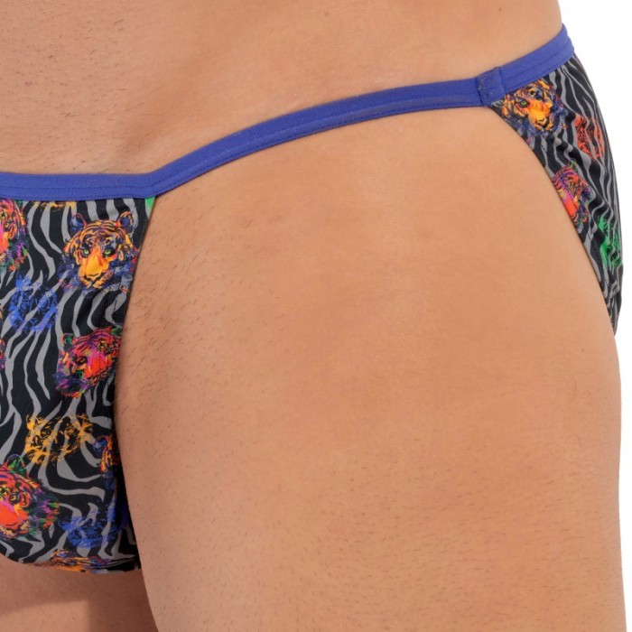 Slip der Marke HOM - Tanga HOM Funky Styles - grau - Ref : 402816 P284