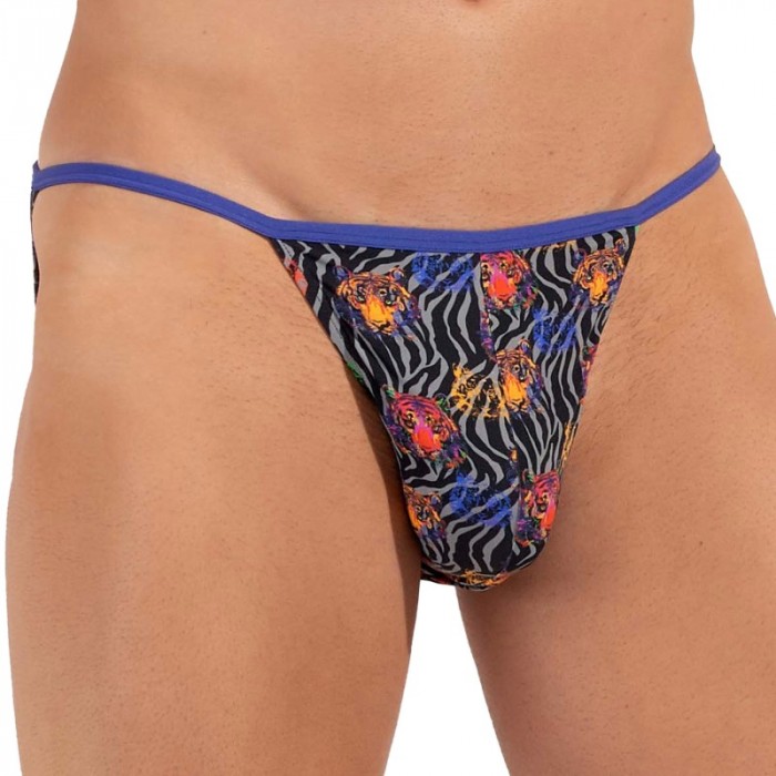 Slip der Marke HOM - Tanga HOM Funky Styles - grau - Ref : 402816 P284