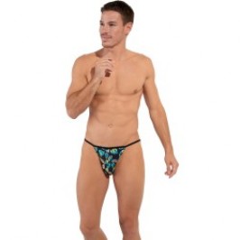 Slip del marchio HOM - Tanga HOM Funky Styles - nero - Ref : 402816 0004