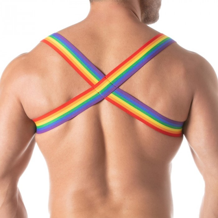 Harness of the brand TOF PARIS - Harness H Tof Paris Rainbow - Ref : TOF385RW