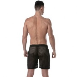 Corto de la marca TOF PARIS - Pantalones cortos largos Tof Paris See Through - negro - Ref : TOF390N