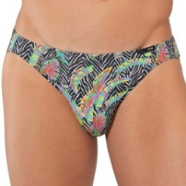 Slip de la marca HOM - Micro Calzoncillos Comfort  HOM Funky Styles - multicolore - Ref : 402817 P023