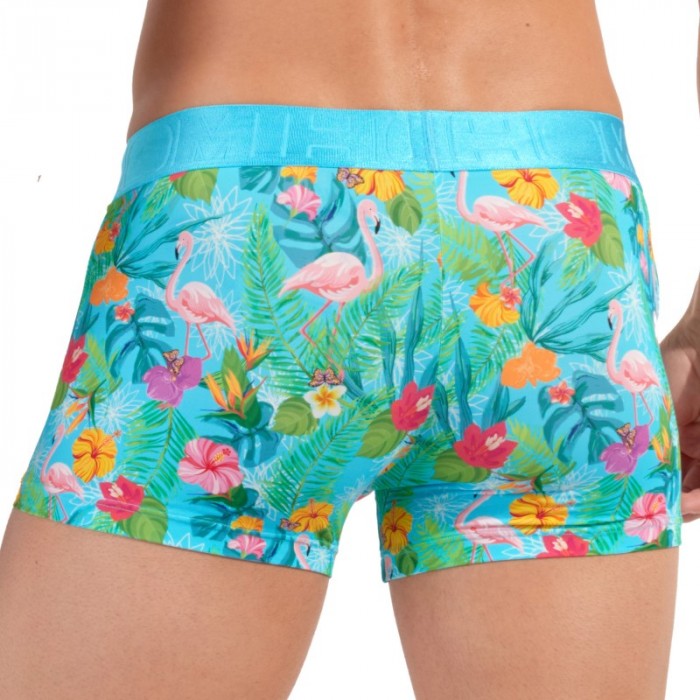 Boxershorts, Shorty der Marke HOM - Boxer HOM HO1 Funky Styles - türkis - Ref : 402818 P0PF