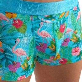 Boxershorts, Shorty der Marke HOM - Boxer HOM HO1 Funky Styles - türkis - Ref : 402818 P0PF