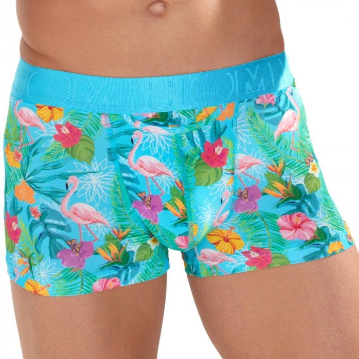 Boxershorts, Shorty der Marke HOM - Boxer HOM HO1 Funky Styles - türkis - Ref : 402818 P0PF