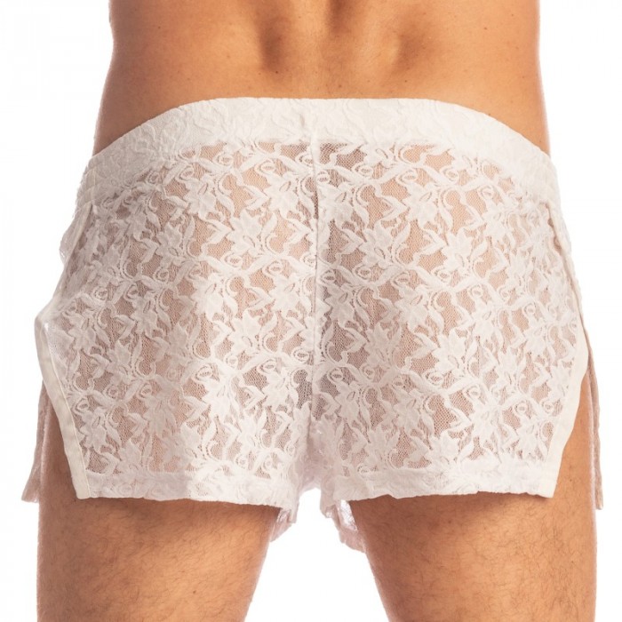 Short of the brand L HOMME INVISIBLE - White Lotus - Aero Freedom Shorts - Ref : HW179 ARA 002