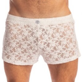 Breve del marchio L HOMME INVISIBLE - White Lotus - Pantaloncini Aero Freedom - Ref : HW179 ARA 002