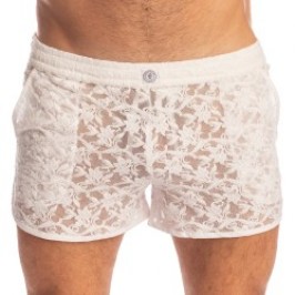 Kurze der Marke L HOMME INVISIBLE - White Lotus - Sensation Shorts - Ref : HW130 ARA 002