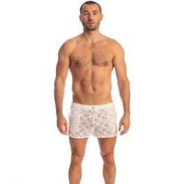 Kurze der Marke L HOMME INVISIBLE - White Lotus - Sensation Shorts - Ref : HW130 ARA 002