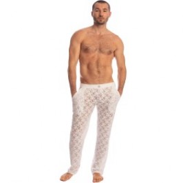 Hosen der Marke L HOMME INVISIBLE - White Lotus - Lounge-Hose - Ref : HW169 ARA 002