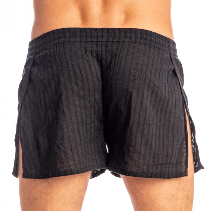 Short de la marque L HOMME INVISIBLE - Cancun - Short Overlap - Ref : HW180 CUN 001