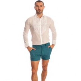 Breve del marchio L HOMME INVISIBLE - Udaipur Aqua - Pantaloncini - Ref : RW01 UDA 040