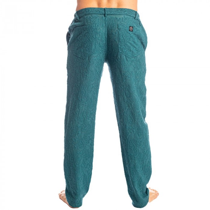 Hosen der Marke L HOMME INVISIBLE - Udaipur Aqua - Hose - Ref : RW02 UDA 040