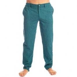 Pantaloni del marchio L HOMME INVISIBLE - Udaipur Aqua - Pantaloni - Ref : RW02 UDA 040