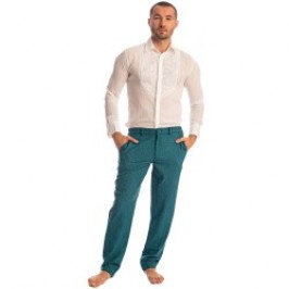 Hosen der Marke L HOMME INVISIBLE - Udaipur Aqua - Hose - Ref : RW02 UDA 040