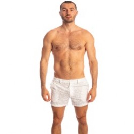 Kurze der Marke L HOMME INVISIBLE - Udaipur Weiß - Shorts - Ref : RW01 UDA 002