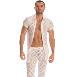 Shirt der Marke L HOMME INVISIBLE - White Lotus - Hemd - Ref : HW122 ARA 002