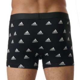 Lots de la marque ADIDAS - Lot de 2 boxers Active Flex Cotton Adidas Sport - bleu et noir à logo - Ref : IB01 0913