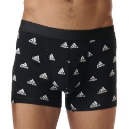 Lots de la marque ADIDAS - Lot de 2 boxers Active Flex Cotton Adidas Sport - bleu et noir à logo - Ref : IB01 0913