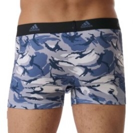 Packs der Marke ADIDAS - Adidas Sport - Active Flex Boxershorts aus Baumwolle 3er-Pack schwarz, grau & camo grey - Ref : IB00 09