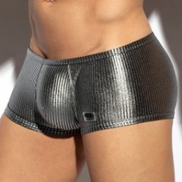 Boxer, shorty de la marque ES COLLECTION - Trunk Art Déco Metallic - argent - Ref : UN598 C21