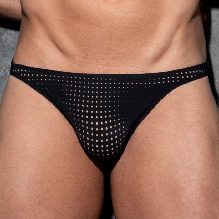 String de la marque AD FÉTISH - String Excite mesh - noir - Ref : ADF203 C10