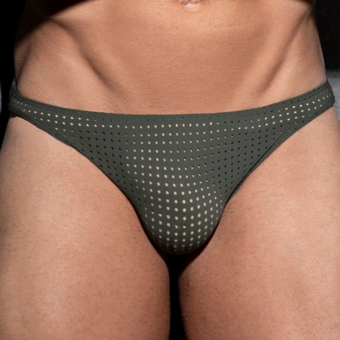 Thong of the brand AD FÉTISH - copy of String Excite mesh - blanc - Ref : ADF203 C12