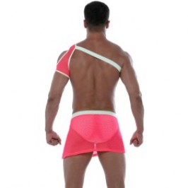 Harness of the brand TOF PARIS - Tof Paris Neon Mesh Shoulder Harness Pink - Ref : TOF244PF