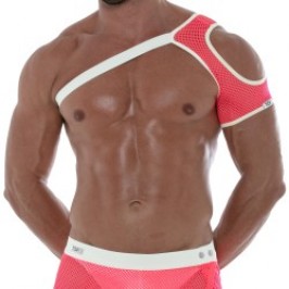 Harness of the brand TOF PARIS - Tof Paris Neon Mesh Shoulder Harness Pink - Ref : TOF244PF