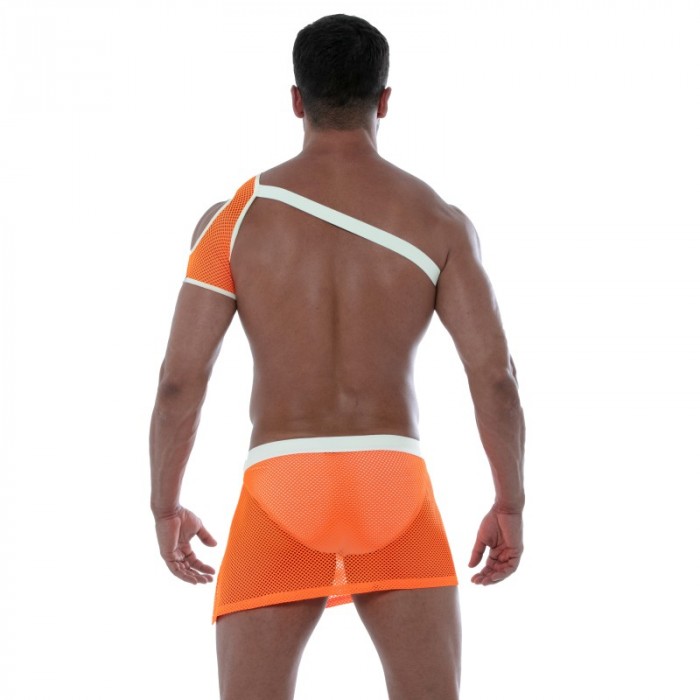 Harness of the brand TOF PARIS - Tof Paris Neon Mesh Shoulder Harness Orange - Ref : TOF244OF