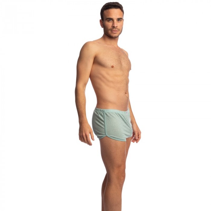 Breve del marchio L HOMME INVISIBLE - Nieuport Turchese - Short Freedom L Homme Invisible - Ref : HW129 NIE C21