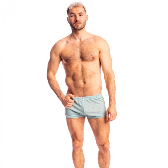 Short of the brand L HOMME INVISIBLE - Nieuport Turquoise - Freedom Short L Homme Invisible - Ref : HW129 NIE C21