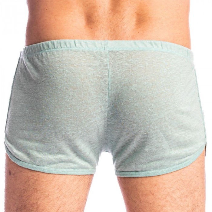 Breve del marchio L HOMME INVISIBLE - Nieuport Turchese - Short Freedom L Homme Invisible - Ref : HW129 NIE C21