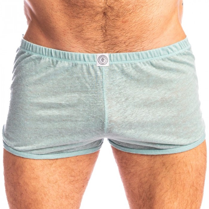 Breve del marchio L HOMME INVISIBLE - Nieuport Turchese - Short Freedom L Homme Invisible - Ref : HW129 NIE C21