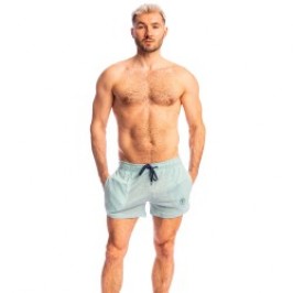 Short of the brand L HOMME INVISIBLE - Nieuport Turquoise - Short Lounge Shorts L Homme Invisible - Ref : RW29 NIE C21